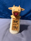 Vintage Moo Cow Creamer Dispenser  Plastic Whirley Industries 6 25 