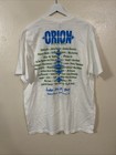 Metallica Orion Festival Band Shirt 2012 - White Size Large - Music And More