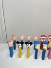 Vintage No Feet Pez Lot 21 Dispensers Batman Disney  Mickey Daffy Santa Smurf