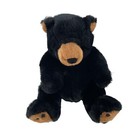 Vintage Russ Berrie Black Bear Cub  blacky  Plush 13  Stuffed Animal Handmade