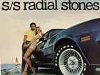 1978 Firestone Tire Print Ad - S s Radial Stones Raised White Letter Chevy Z28