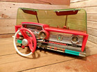 Vintage Deluxe Reading Playmobile Car Dashboard - 1960 s - Very Nice   Works  