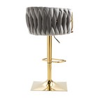 Coolmore Vintage Bar Stools With Back   Footrest  Counter Height  2pc set