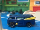 Hot Wheels Redline Volkswagen Beach Bomb 1969 Blue Light Interior Hong Kong Base