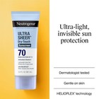 Neutrogena Ultra Sheer Dry-touch Sunscreen Lotion Spf 70 Exp 2027 09