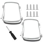 Headlight Retaining Ring   rectangular Headlamp Retaining Ring With 8 Screws And 