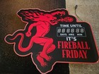 Fireball Whiskey Led Sign Fireball Friday Countdown Clock