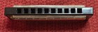 Hohner Bluesband Harmonica Key Of C  10 Holes Silver Metal Body