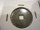 Lot Of Two 1736-1795 Chinese Qing Dynasty Qian Long Tong Bao Old Cash Coin