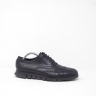 Cole Haan Mens Zerogrand Wingtip Oxford Shoes Black Leather C20719 Size 9 5