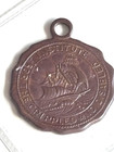 Vintage Good Luck Horseshoe Institute For Crippled   Disabled Lucky Token 27mm