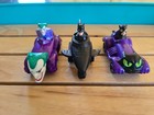 Lot Of 6 Vintage Mcdonald s Batman Returns Happy Meal Toy Cars 1991