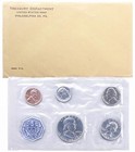 1963-p United States Mint Silver Proof Set - 5 Coins - Coa   Ogp 90  Silver