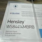 Moen Hensley Single Hole 1-handle Bathroom Faucet  ws84414mbrb 