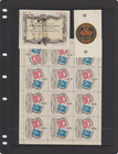 Vintage Stamp Exhibition Souvenir Sheets   Cinderella Labels Lot