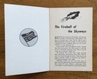 Vintage 1940s Buick    fireball Of The Skyways And The Highways    Booklet