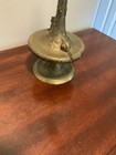 Beautiful Antique Art Nouveau Bronze Snail  Ewer Candle Holder