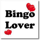 Ht_108315_1 Bingo Lover-iron On Heat Transfer  8 By 8   For White Material