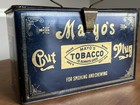 Vintage C1920 s Mayo   s Cut Plug Tobacco Advertising Tin - Lunch Box Style Tin