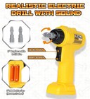 Toddler Tool Bench With Electric Drill   Take Apart Construction Vehicles  2-   