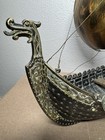 Edward Aagaard Viking Ship Iron Art Copenhagen Denmark Metal Danish 16  No Stand