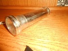 Vintage 1950s Chrome Ash Flash Metal Flashlight British Empire Hong Kong