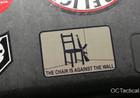 The Chair Is Against The Wall Ukraine Charity Red Dawn Morale Patch An Decal Set