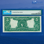 Fr 281 1899  5 Five Dollars Silver Certificate  chief Note    Pmg 30 Epq  43814