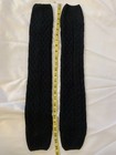 Leg Warmers Dance Black Unisex 24 Inch Long