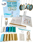 Make Your Own Clay Geode Wind Chime Craft Kit For Kids Girls Teens  Diy Wind Chi