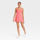 Women s Knit Squareneck Slit Active Dress - Joylab