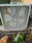 Vintage Kmart Box Fan Lakewood  K-223 Robin Egg Blue 3 Speed Excellent  See Desc