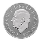 2026 10 Oz British Tudor Beasts  The Queen s Lion Silver Coin  bu 