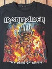 Iron Maiden T-shirt Book Of Souls Tour Concert Graphic Tee 2016 Sz Medium Metal