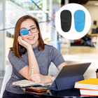 12 Pcs Eye Patches For Glasses  Reusable Non-woven Fabric Eye Patch Glasses Cove