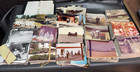 Vtg Photo Lot 1500  Couple Traveling W  Log Book Over 30 Postcards People Places