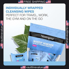 Neutrogena Makeup Remover Wipes 20ct Daily Cleansing Towelettes Removes Dirt Oil