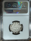 1652 Massachusetts Small Pine Silver - Ngc - Vg Details