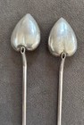 2 Sterling Silver Cocktail   Martini Stirrers   Spoons Vtg  Gorham 8 25    21g J1