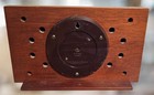 Vintage Taylor Weather Station  Mid Century 3 Gauge Instrument Mahogany Case