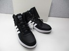 Adidas Hoops 3 0 Mid Black White Sneakers  Basketball Shoes Mens Sz 10 5
