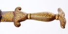 Antique Indo Persian Mughal Islamic Ottoman Gold Inlaid Damascene Dagger Sword