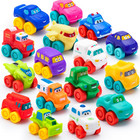 12pcs Baby Bath Books   Cartoon Soft Car Toys Water Play Gift For Kids Toddlers 