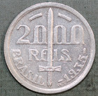 Brazil 1935b   Silverv 2000 Reis   Bu
