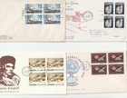  5  1960-70   s Canada First Day Issue Covers All W  Blocks Of 4 Stamps