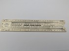 Vtg Concrete Volume Computer Slide Rule Advertising C w  Shirey Waterloo Iowa 9s