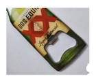 Dos Equis Lager Beer Bottle Shapped Metal Opener With Key Ring 5 Inches Long New