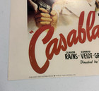 Vintage 1970s Casablanca Movie Poster 20  X  28  Portal Publications 