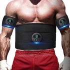 Ems Abdominal Muscle Toning Trainer Abs Stimulator Toner Fitness Binder Gym Belt