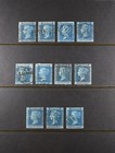 11 Great Britain Scott   29 F-vf Used Victoria Uk Stamps Cat  192